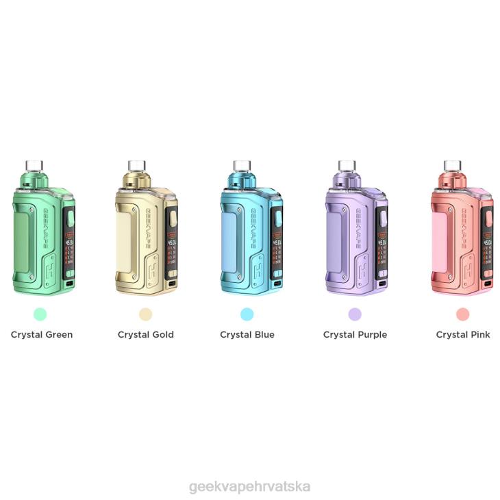 Geek Bar Cijena | h45 (aegis hero 2) pod mod kit kristalno izdanje GeekVape kristalno ljubičasta JFZJ139