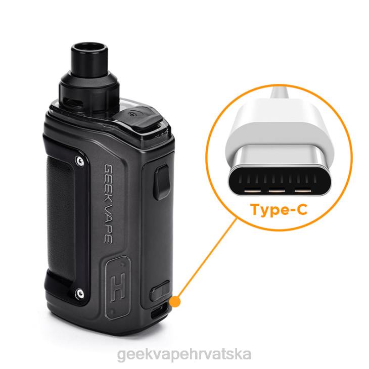 Vape Store GEEKVAPE | h45 (aegis hero 2) pod mod kit 1400mah 4ml GeekVape srebro JFZJ104
