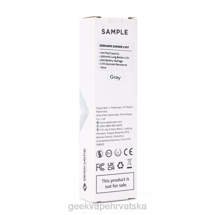 GEEKVAPE Cigareta | sonder u pod sustav kit 1000mah GeekVape siva JFZJ135