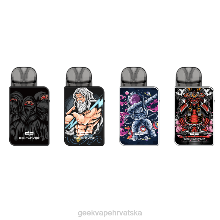 Geek Bar Cigareta | digiflavor u pod kit 1000mah GeekVape samurajsko srebro JFZJ67