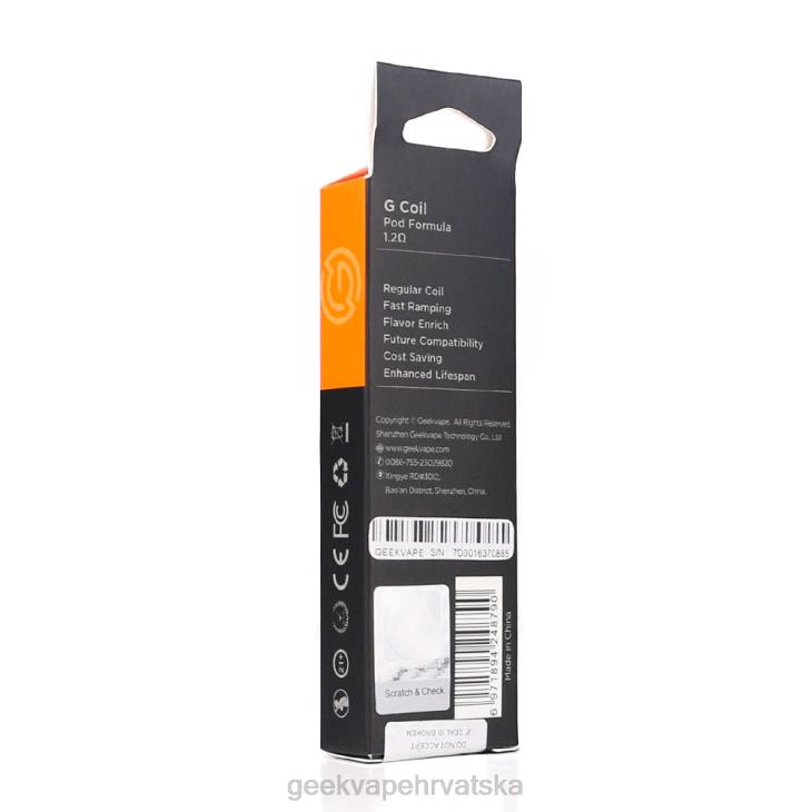 GEEKVAPE Cigareta | 5kom/pakiranje svitak serije g GeekVape g1,2 oma s JFZJ25